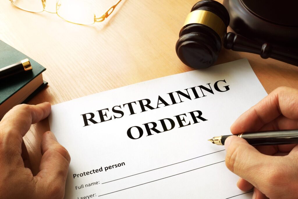 RESTRAINING ORDER ACROSS STATE LINES